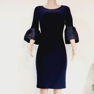 Lauren Ralph Lauren Navy Blue Dress